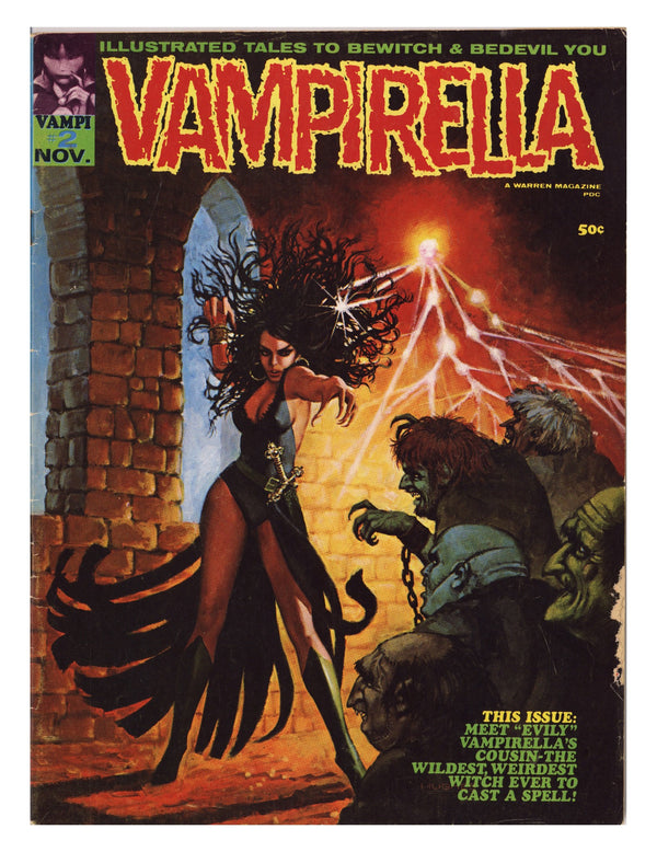 Vampirella Vol 1 2 VG (4.0) (1969)