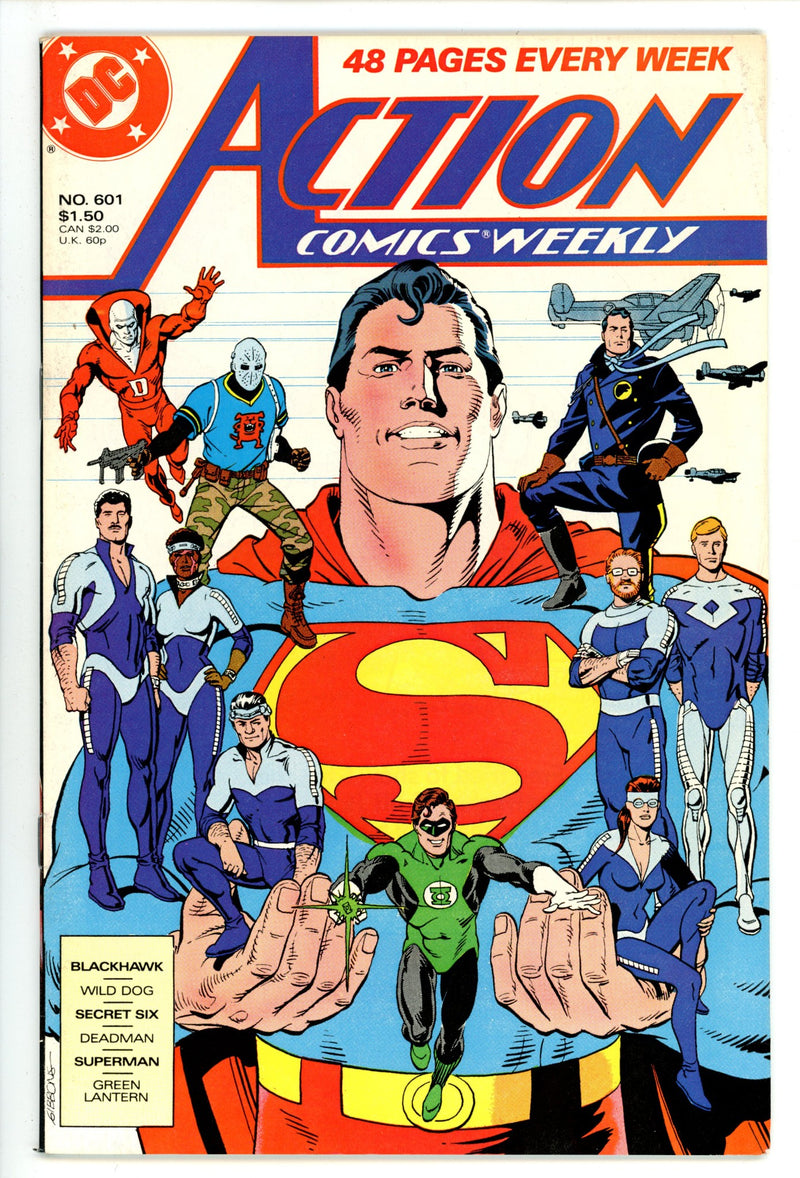 Action Comics Weekly Vol 1 601 Mid Grade (1988) 