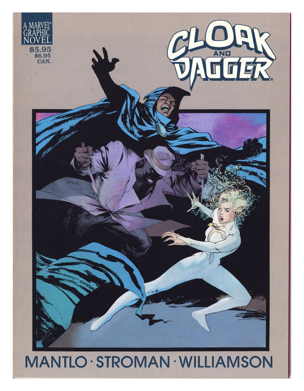 Marvel Graphic Novel 34 Mid Grade Cloak and Dagger (1988)