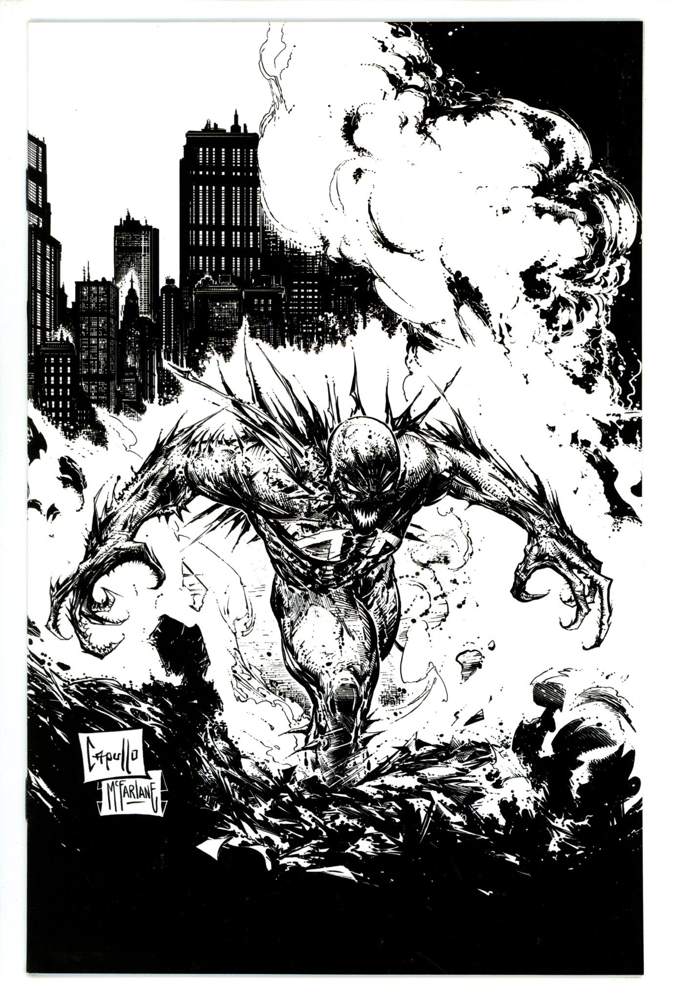 Spawn 313 Capullo B&W Variant (2020)