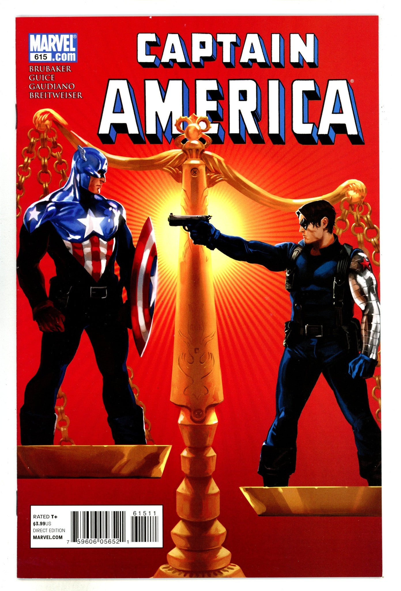 Captain America Vol 5 615 High Grade (2011) 