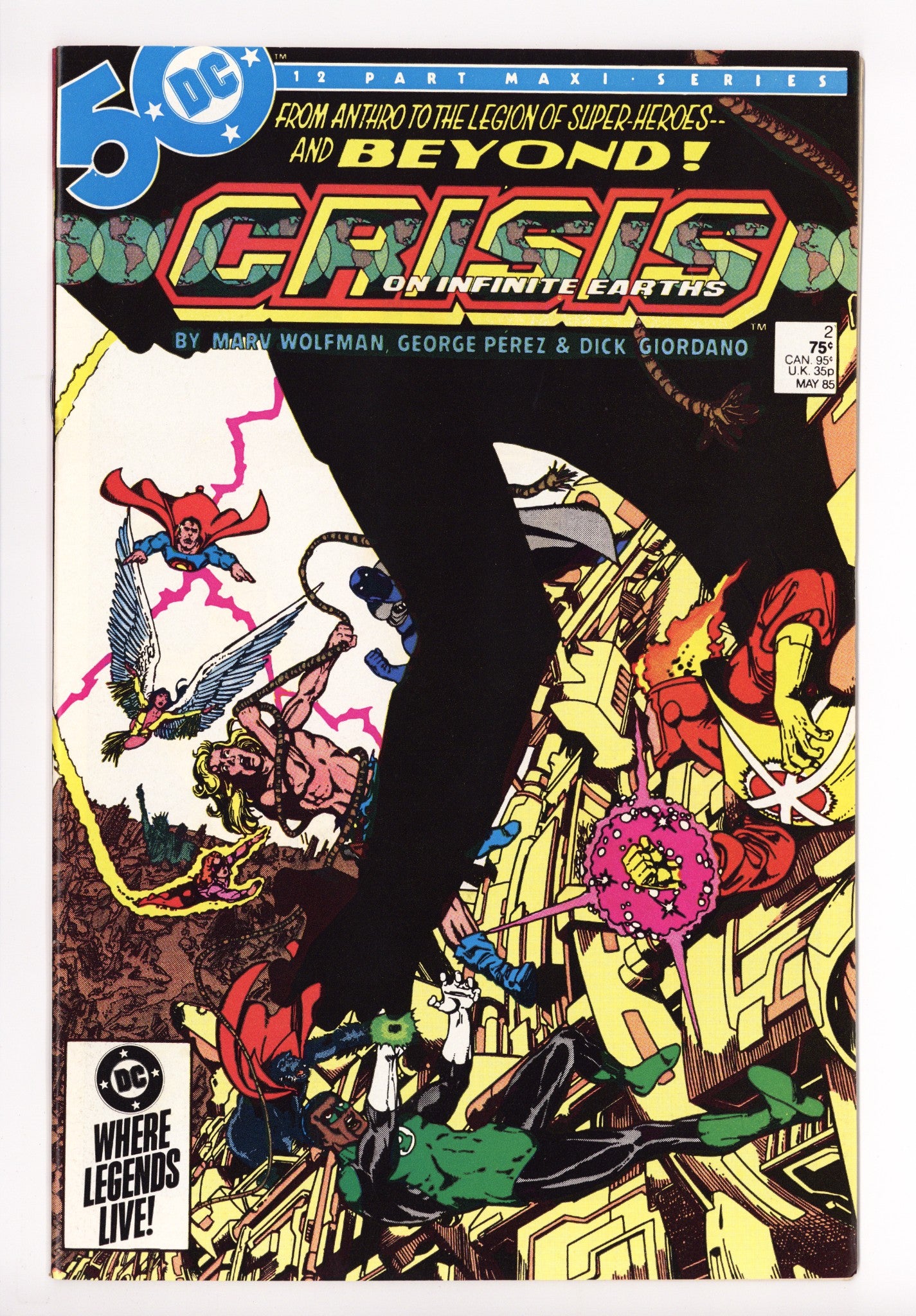Crisis on Infinite Earths 2 VF/NM (9.0) (1985) 