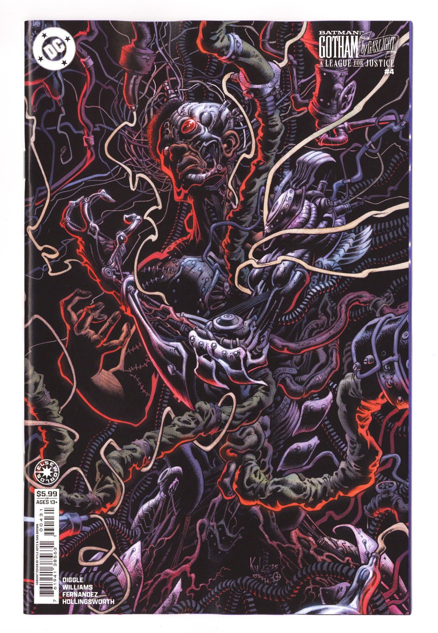 Batman Gotham By Gaslight A League For Justice 4 Hotz Variant (2025)