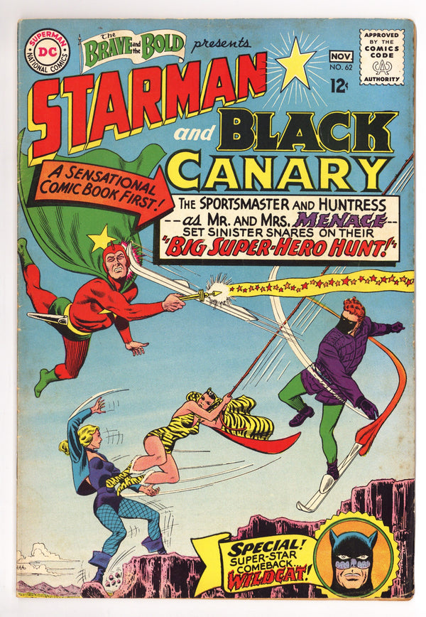 The Brave and the Bold Vol 1 62 VG+ (4.5) (1965)