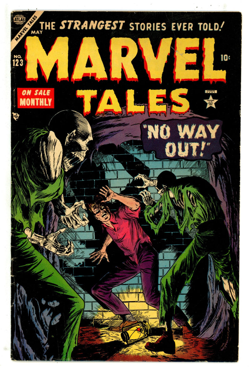 Marvel Tales Vol 1 123 FN- (5.5) (1954) 