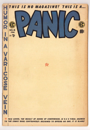 Panic 6 VG+ (4.5) (1954)