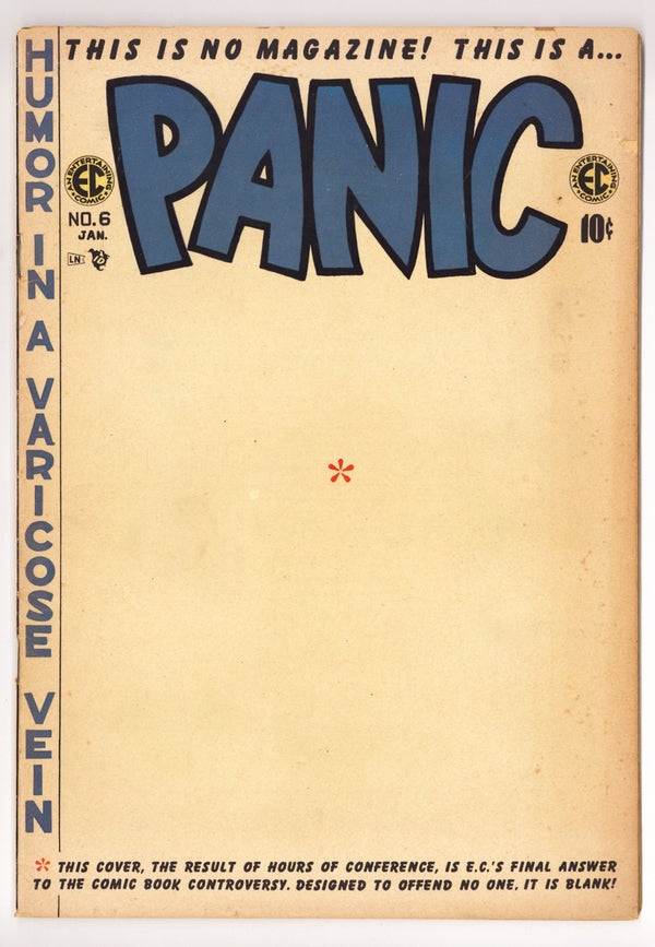 Panic 6 VG+ (4.5) (1954)