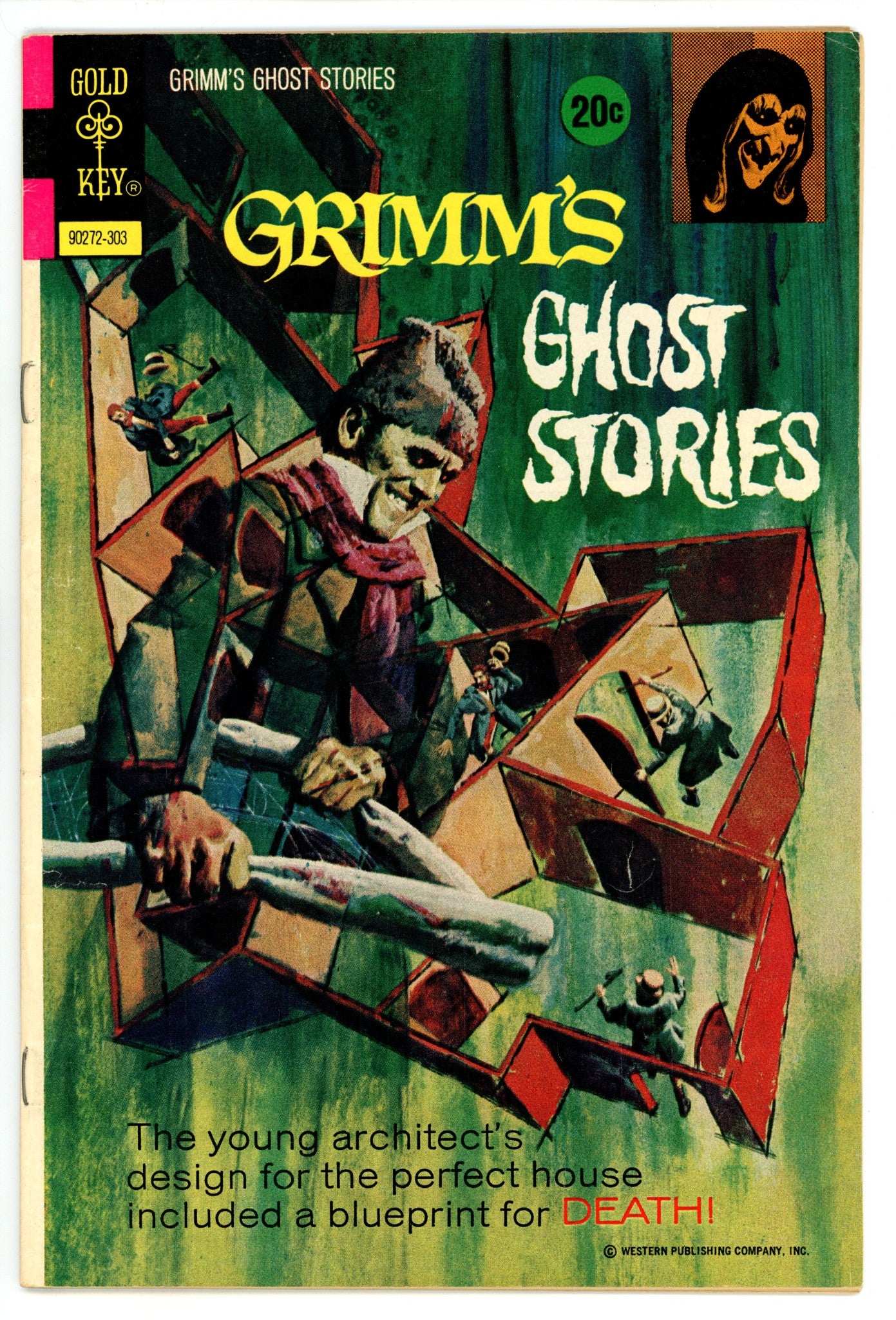 Grimm's Ghost Stories 8 FN- (5.5) 20c Variant (1973) 