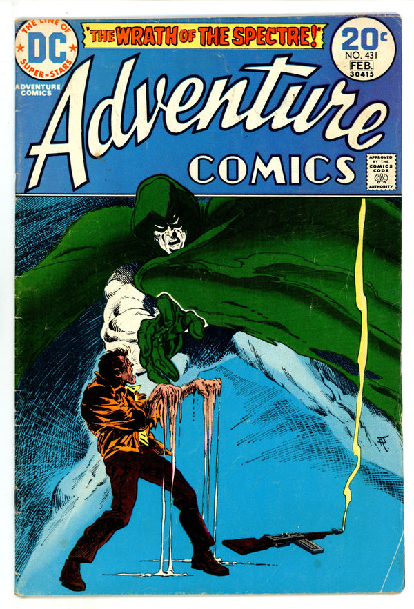 Adventure Comics Vol 1 431 VG+ (4.5) (1974)