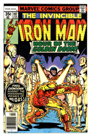 Iron Man Vol 1 107 NM- (9.2) (1978) 