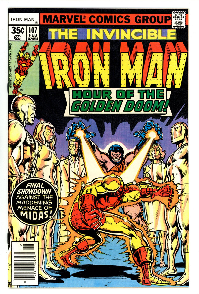 Iron Man Vol 1 107 NM- (9.2) (1978) 