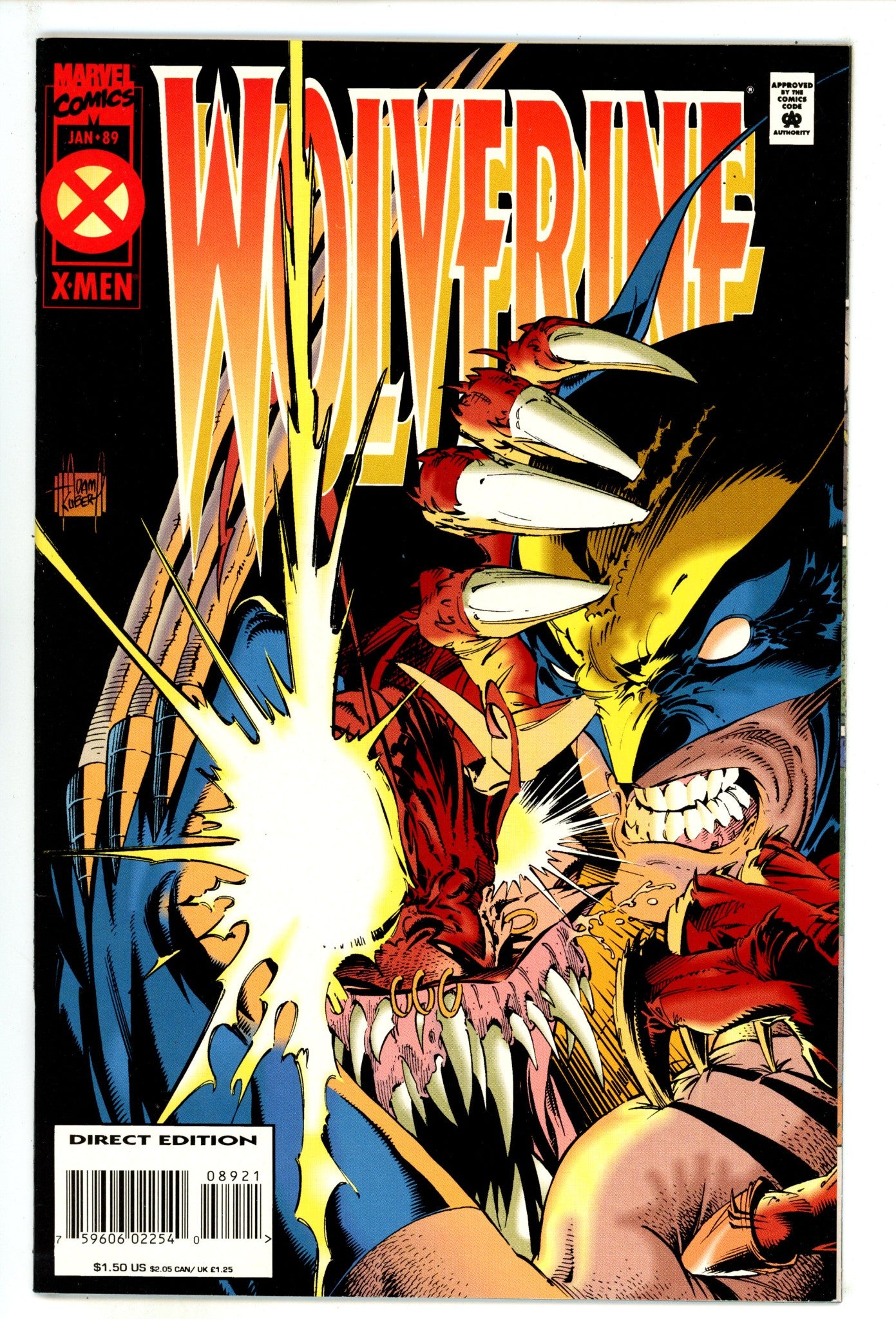 Wolverine Vol 2 89 High Grade (1995) 