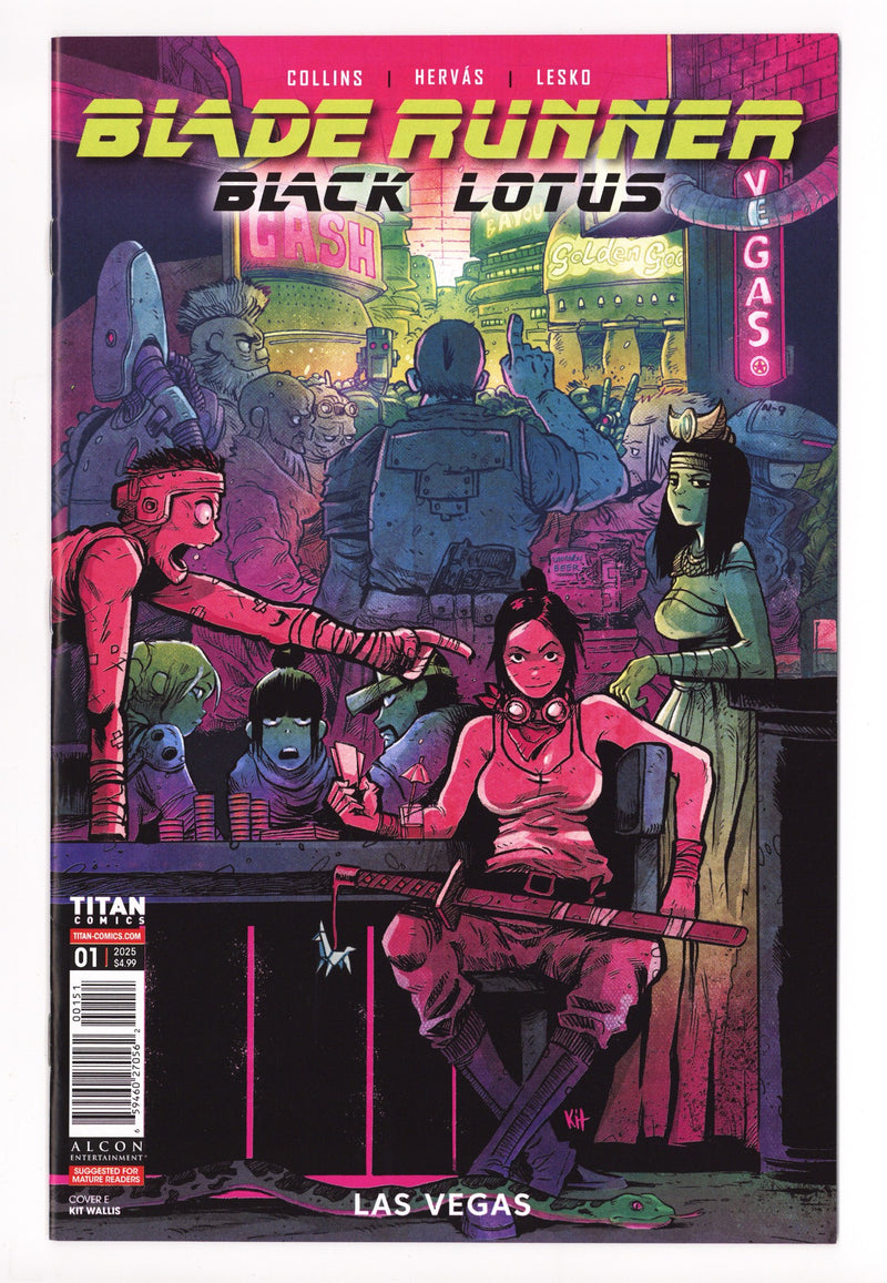 Blade Runner Black Lotus Las Vegas 1 Wallis Variant (2025)