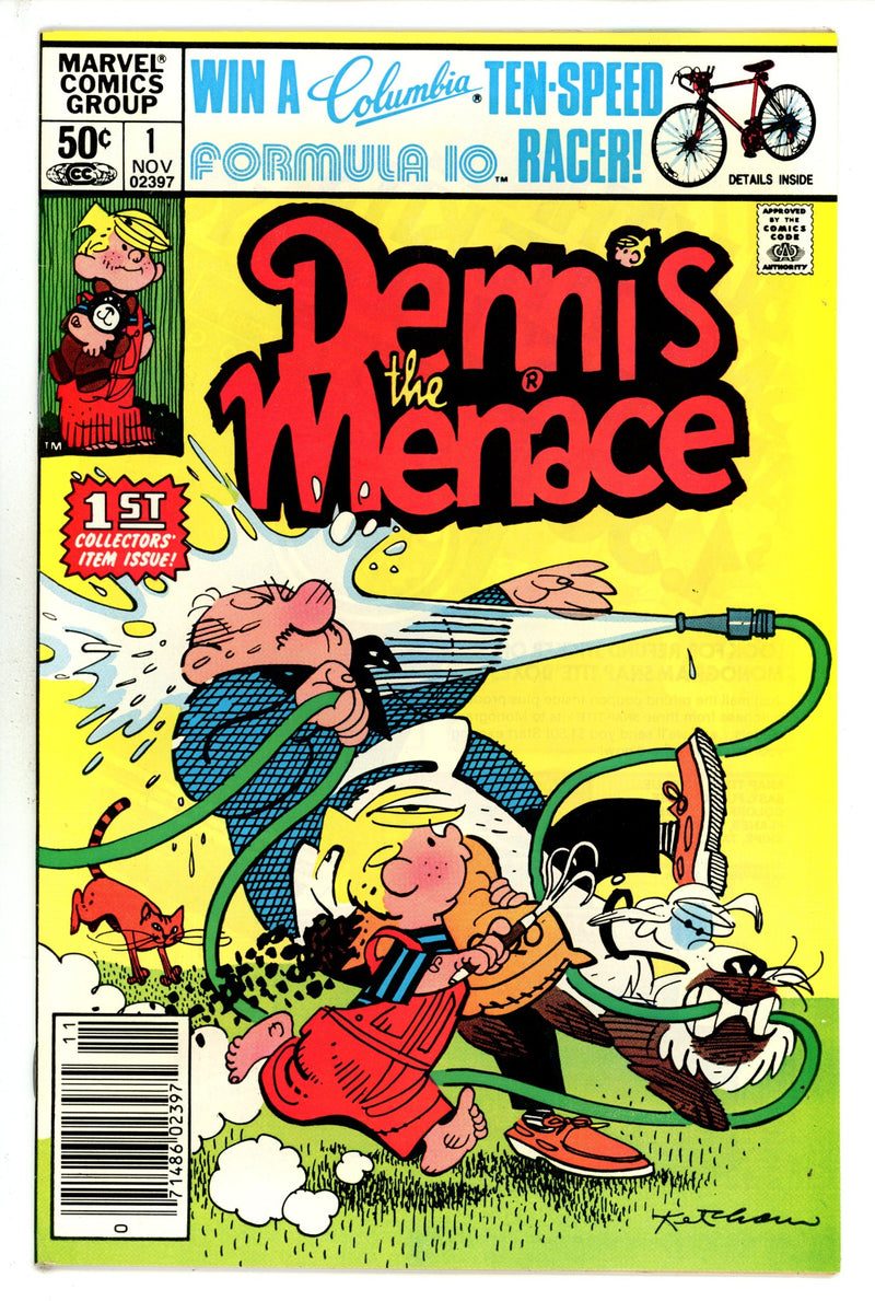Dennis the Menace 1 Newsstand VF+ (1981)