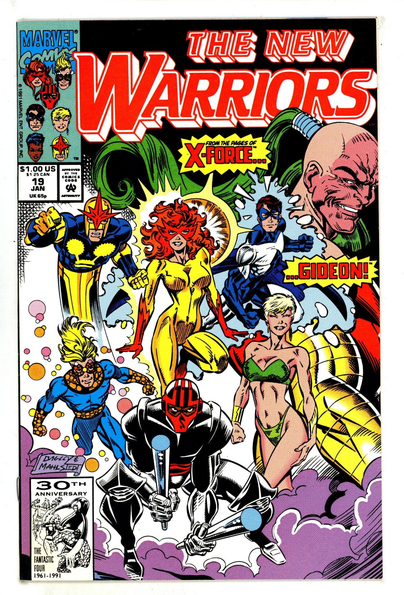 The New Warriors Vol 1 19 High Grade (1992) 