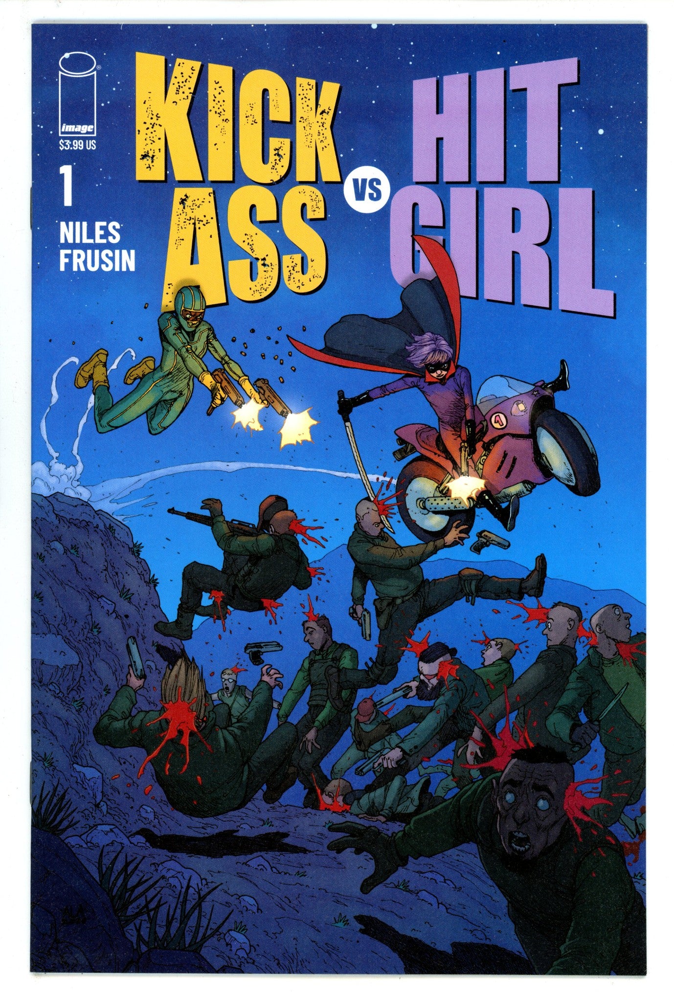 Kick-Ass vs Hit-Girl 1 High Grade (2020) Araujo Variant 