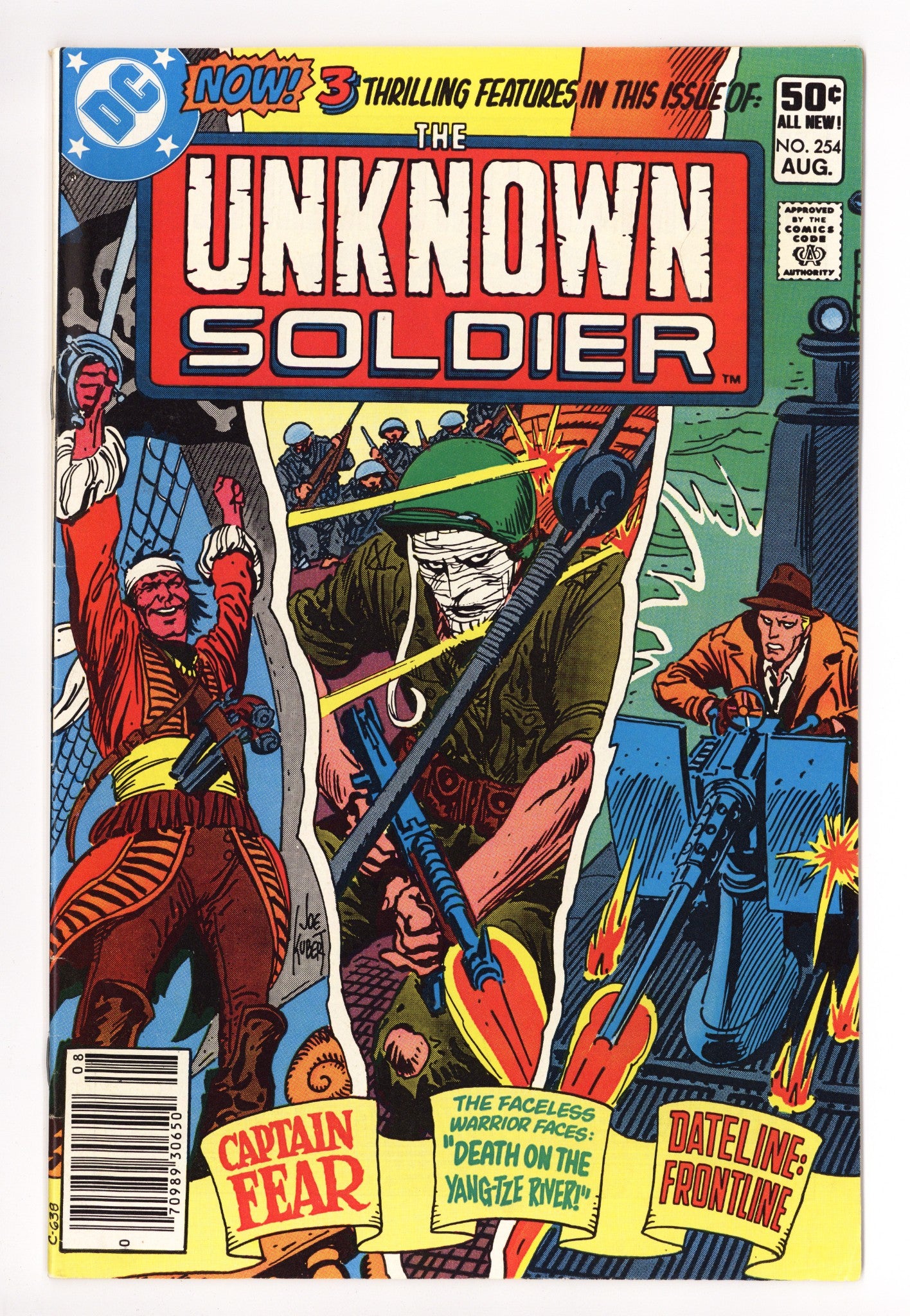 Unknown Soldier Vol 1 254 Mid Grade (1981) Newsstand 