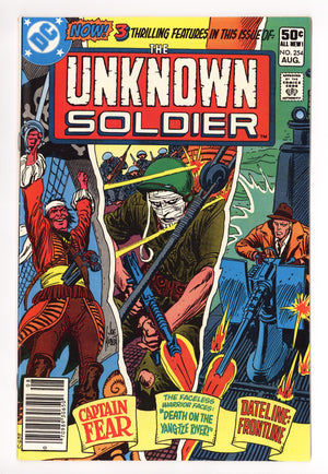 Unknown Soldier Vol 1 254 Mid Grade (1981) Newsstand