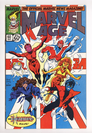 Marvel Age 69 Mid Grade (1988)