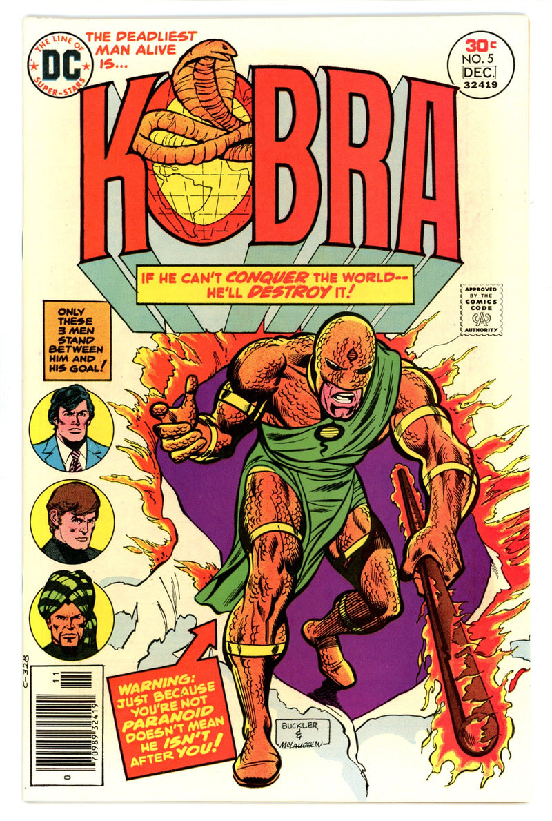 Kobra 5 VF/NM (9.0) (1976) 