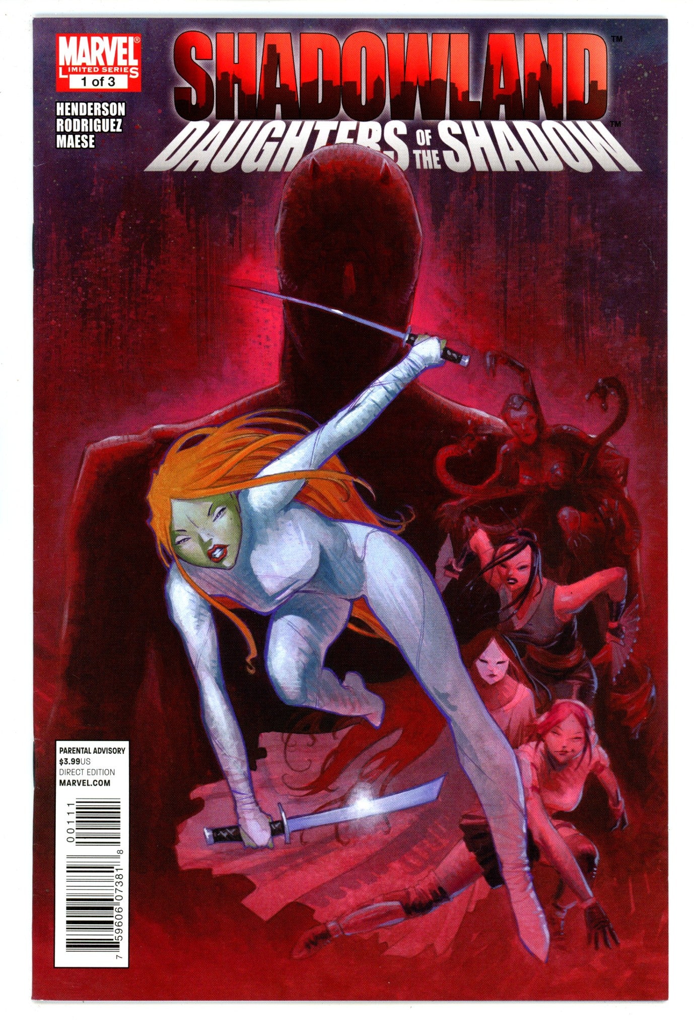 Shadowland: Daughters of the Shadow 1 High Grade (2010) 