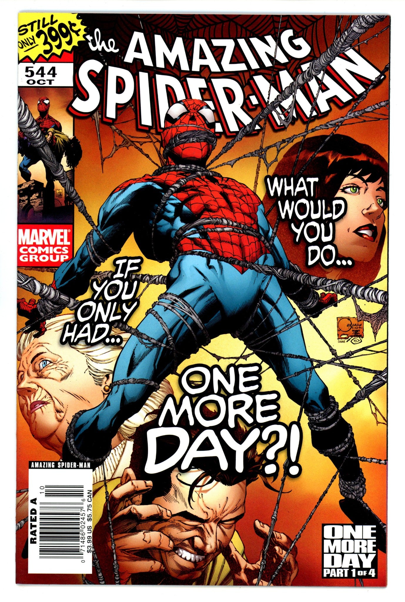 The Amazing Spider-Man Vol 2 544 FN+ (6.5) (2007) Newsstand 