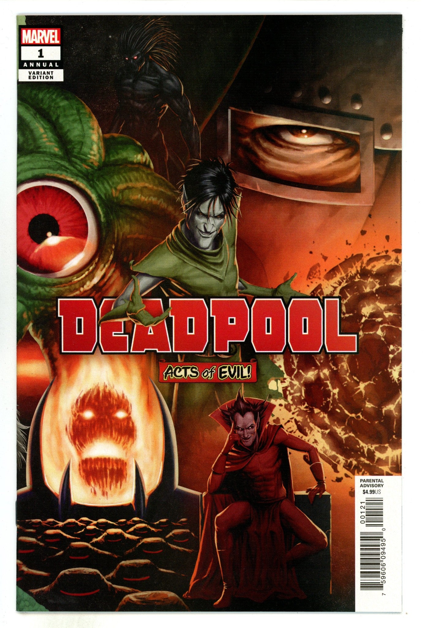 Deadpool Annual Vol 6 [nn]  High Grade  (2019) Christopher  Variant  