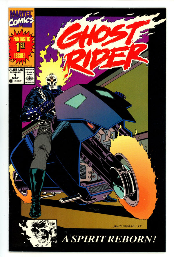Ghost Rider Vol 2 1 VF/NM (9.0) (1990) 2nd Print