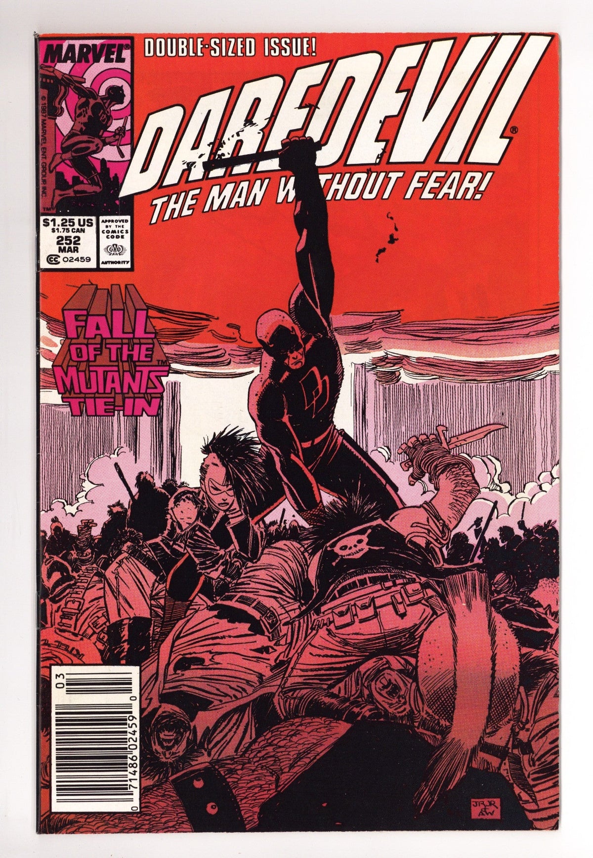 Daredevil Vol 1 252  Mid Grade   (1988)   Newsstand