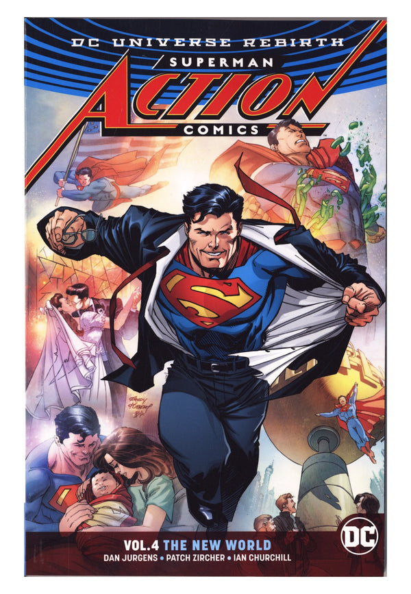 Superman: Action Comics TPB Vol 4 Mid Grade The New World (2018)