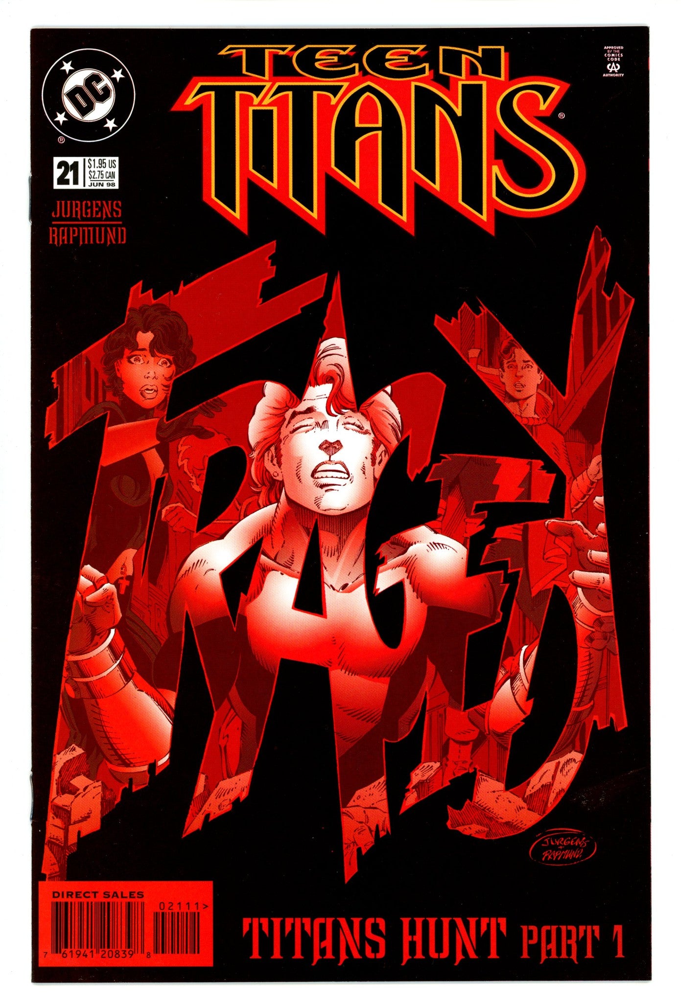 Teen Titans Vol 2 21 High Grade (1998) 