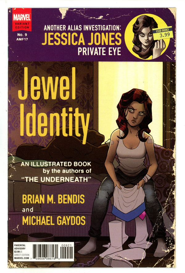 Jessica Jones 9 High Grade (2017) Fleecs Variant