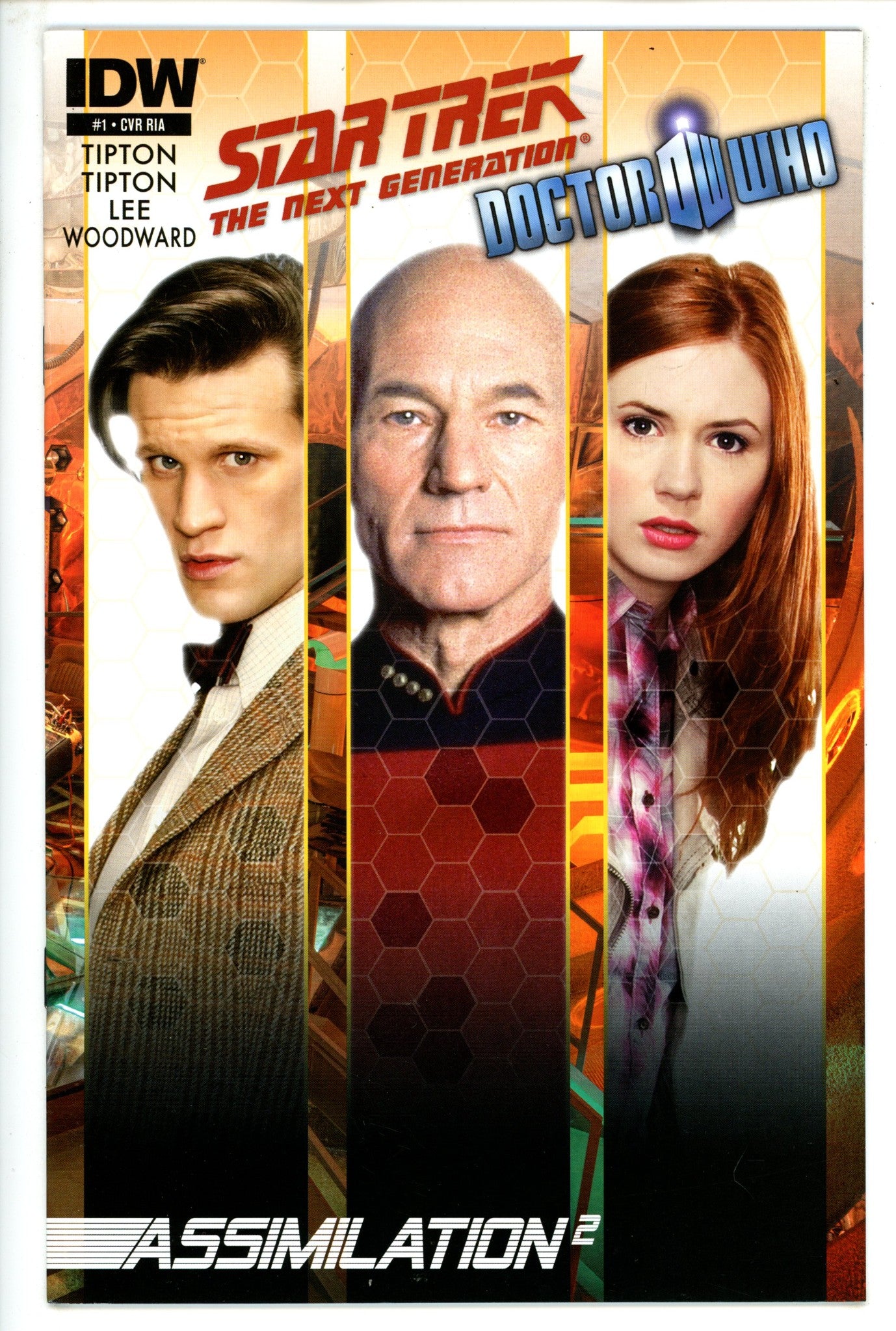 Star Trek: The Next Generation / Doctor Who: Assimilation┬▓ 1 Photo Incentive Variant VF (2012)