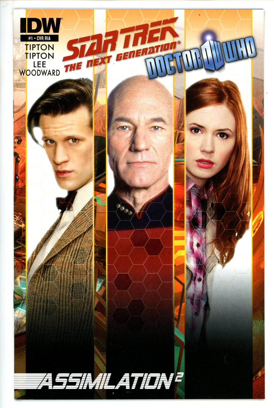 Star Trek: The Next Generation / Doctor Who: Assimilation┬▓ 1 Photo Incentive Variant VF (2012)