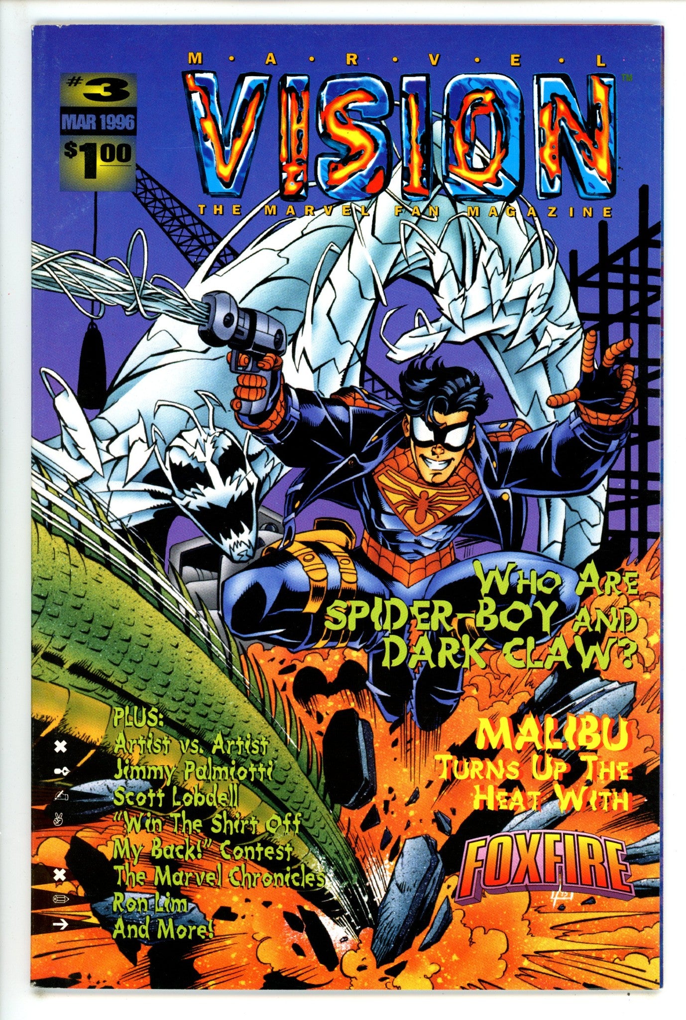 Marvel Vision 3 VF/NM (9.0) (1996)