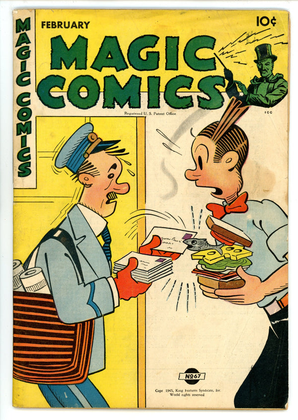 Magic Comics 67 VG- (3.5) (1945)