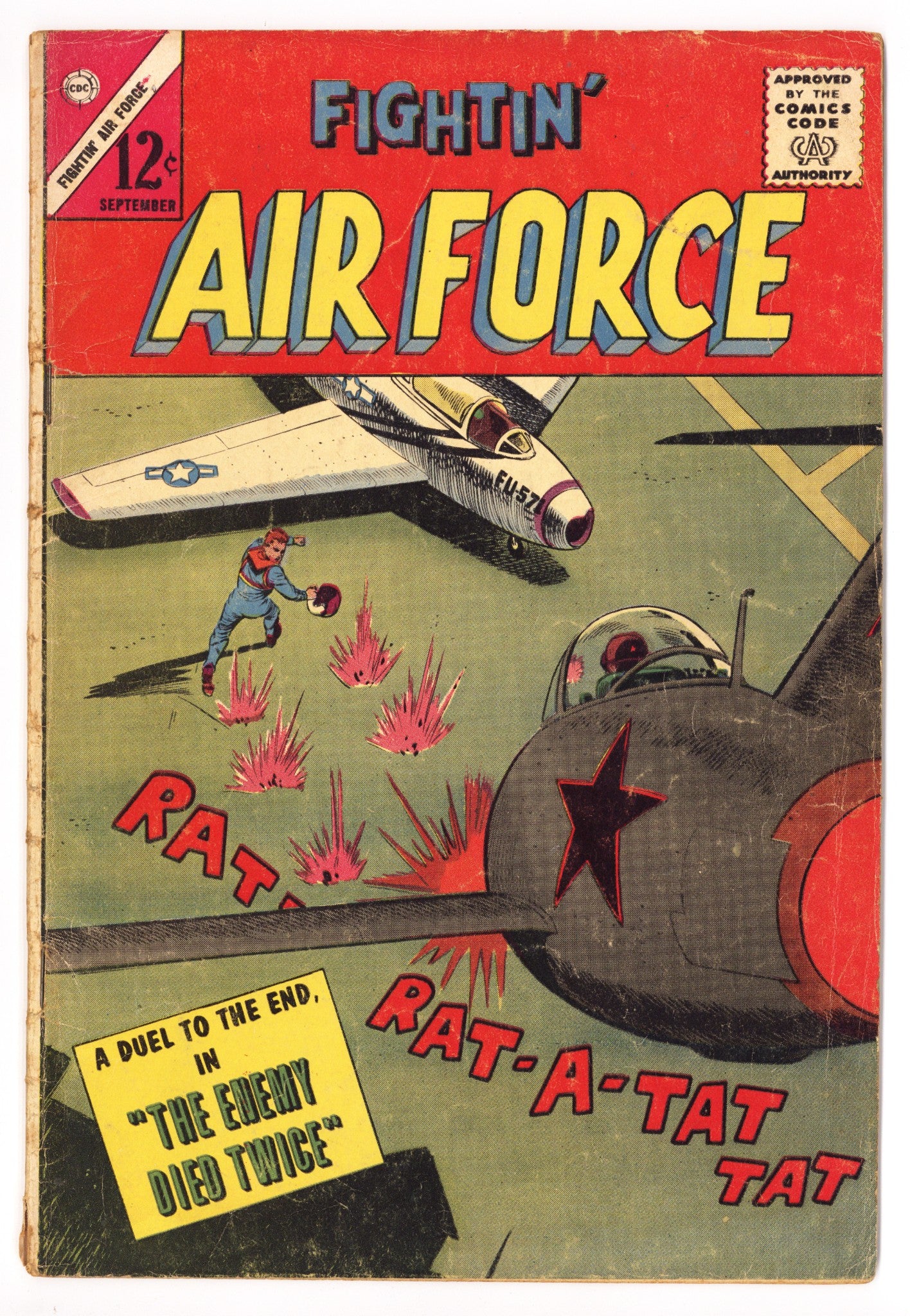 Fightin' Air Force 40 Very Low Grade (1963) 