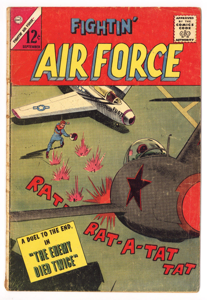 Fightin' Air Force 40 Very Low Grade (1963) 