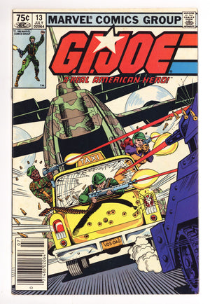G.I. Joe, A Real American Hero 13 VG (4.0) (1983) Canadian Price Variant