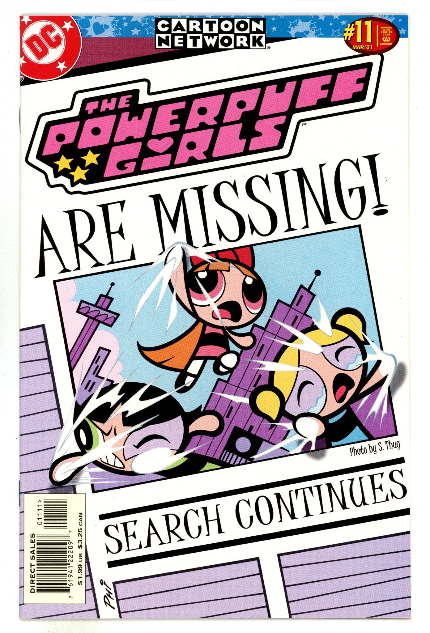 The Powerpuff Girls 11 NM- (9.2) (2001) 