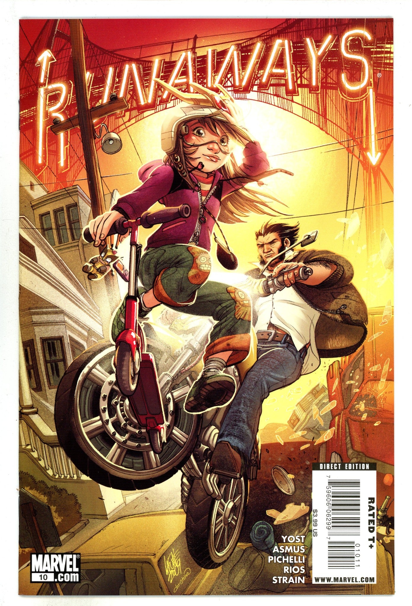 Runaways Vol 3 10 High Grade (2009) 