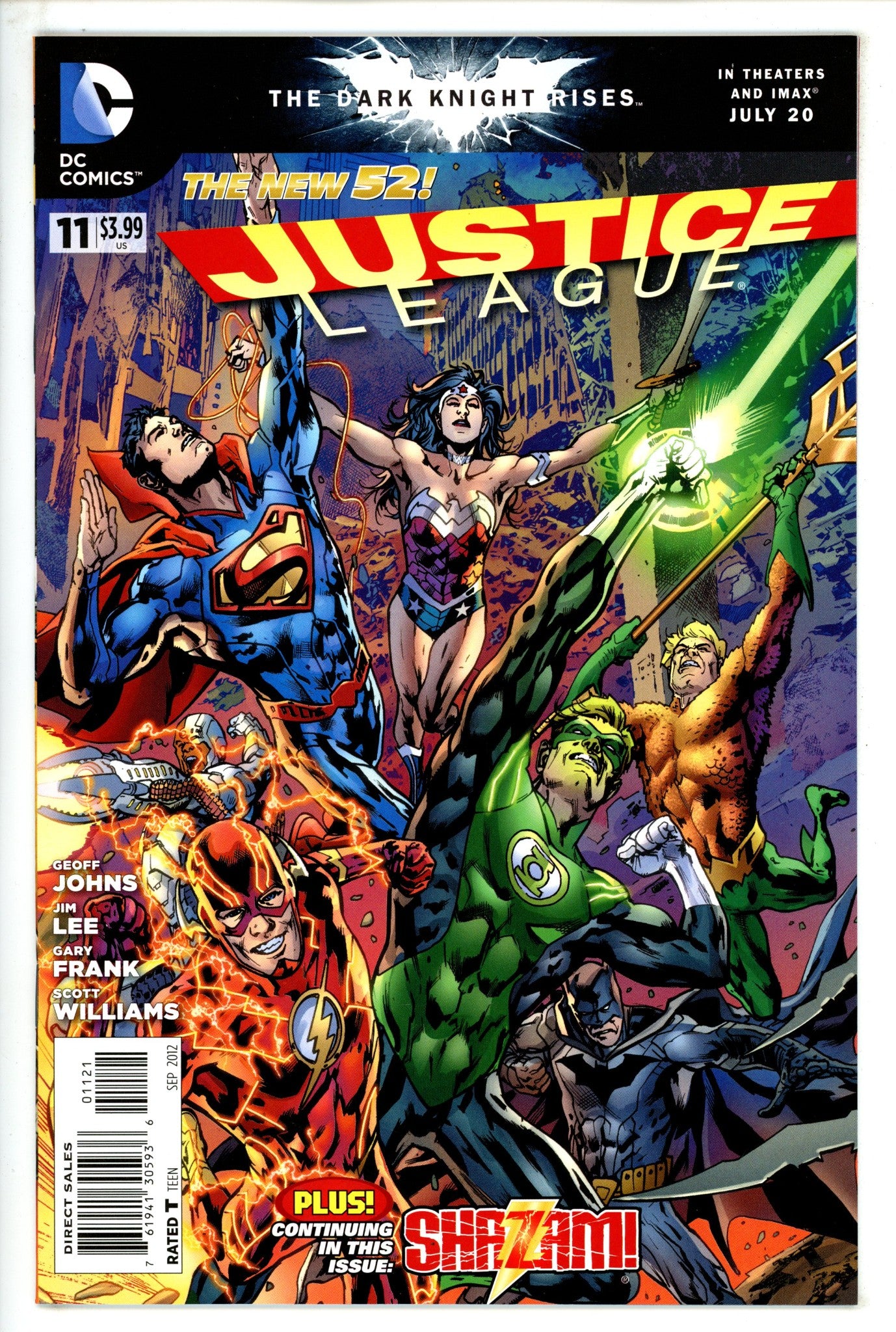 Justice League Vol 1 11High Grade(2012) HitchVariant