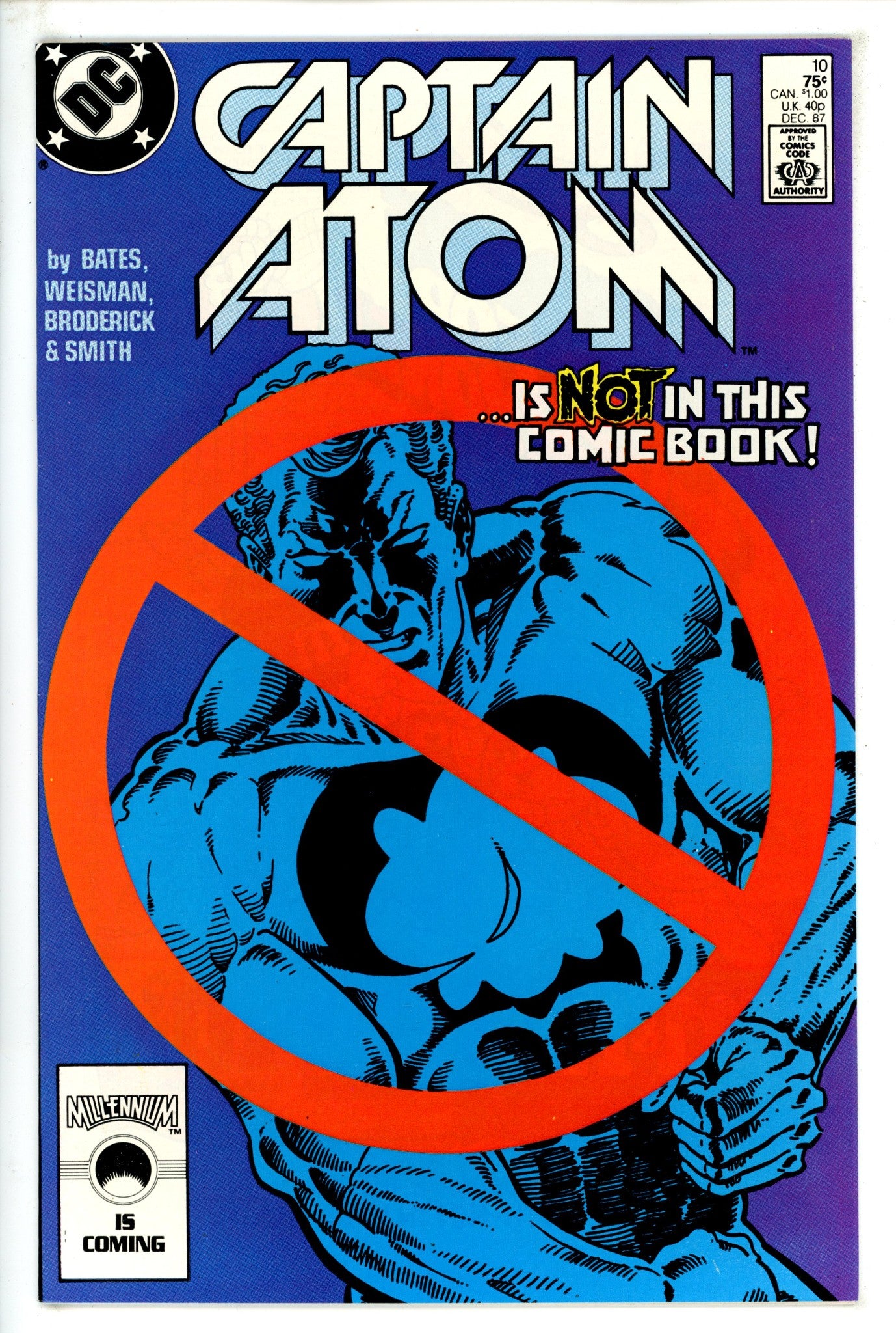 Captain Atom Vol 3 10 (1987)