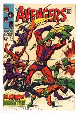 The Avengers Vol 1 55 VF (8.0) (1968) 