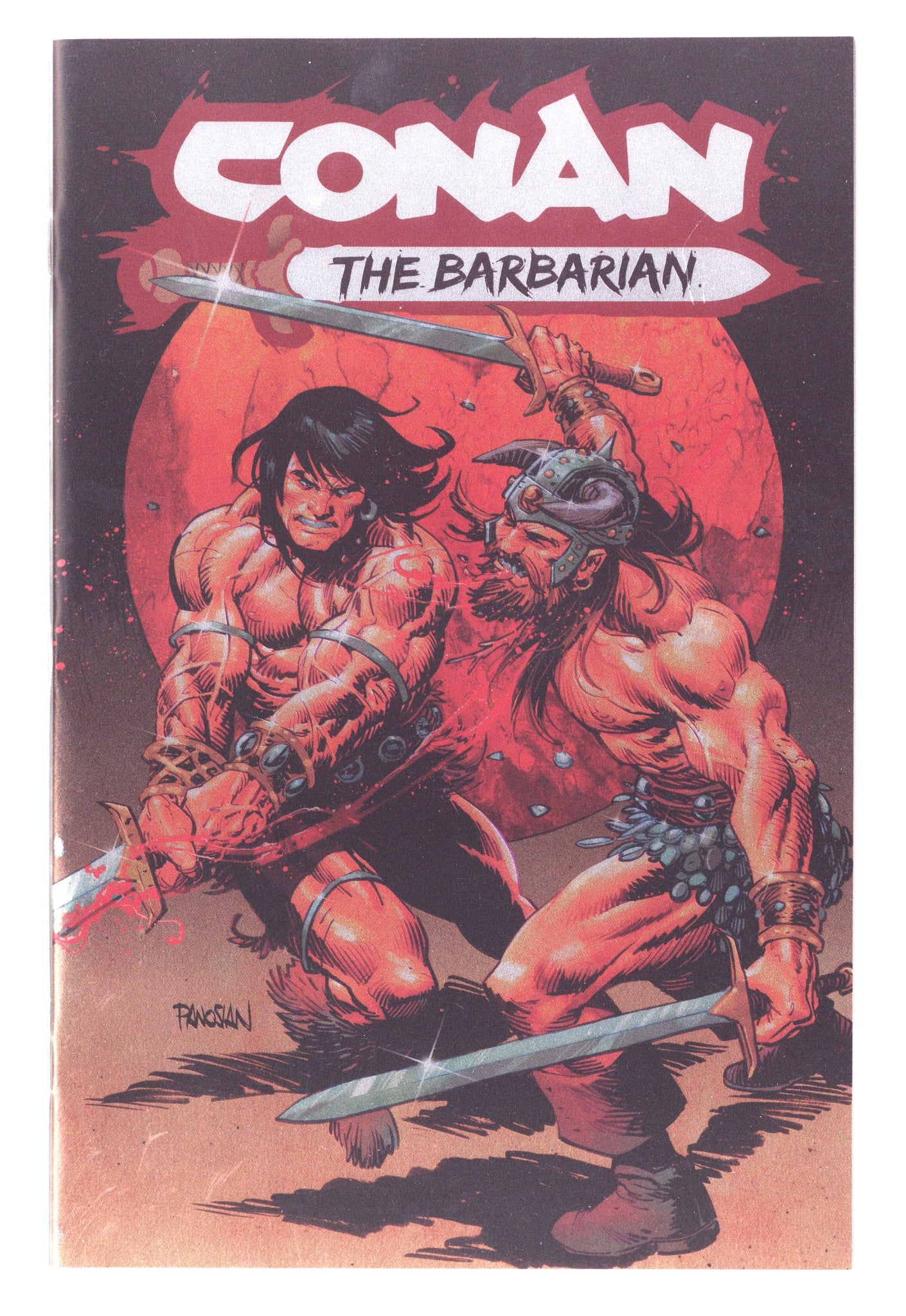 Conan The Barbarian 22 Panosian Foil Virgin Variant (2025)