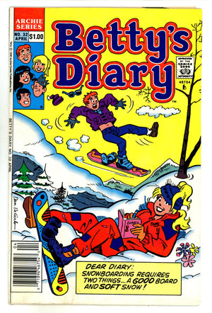 Betty's Diary 32 Low Grade (1990) Newsstand