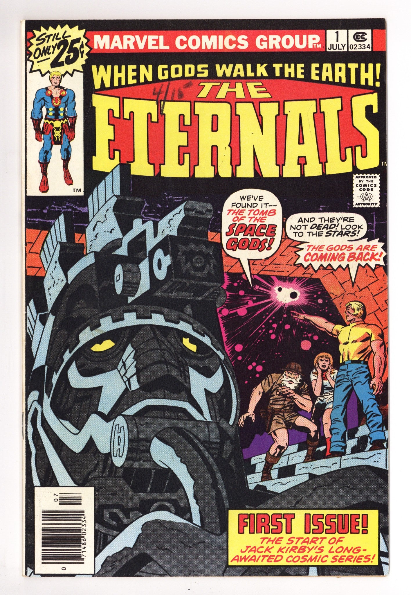 The Eternals Vol 1 1 FN (6.0) (1976) 