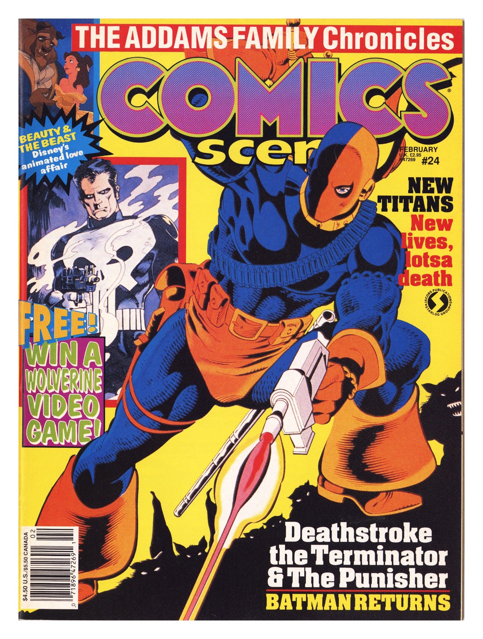 Comics Scene Vol 2 24 / 35 Mid Grade (1992) Newsstand 