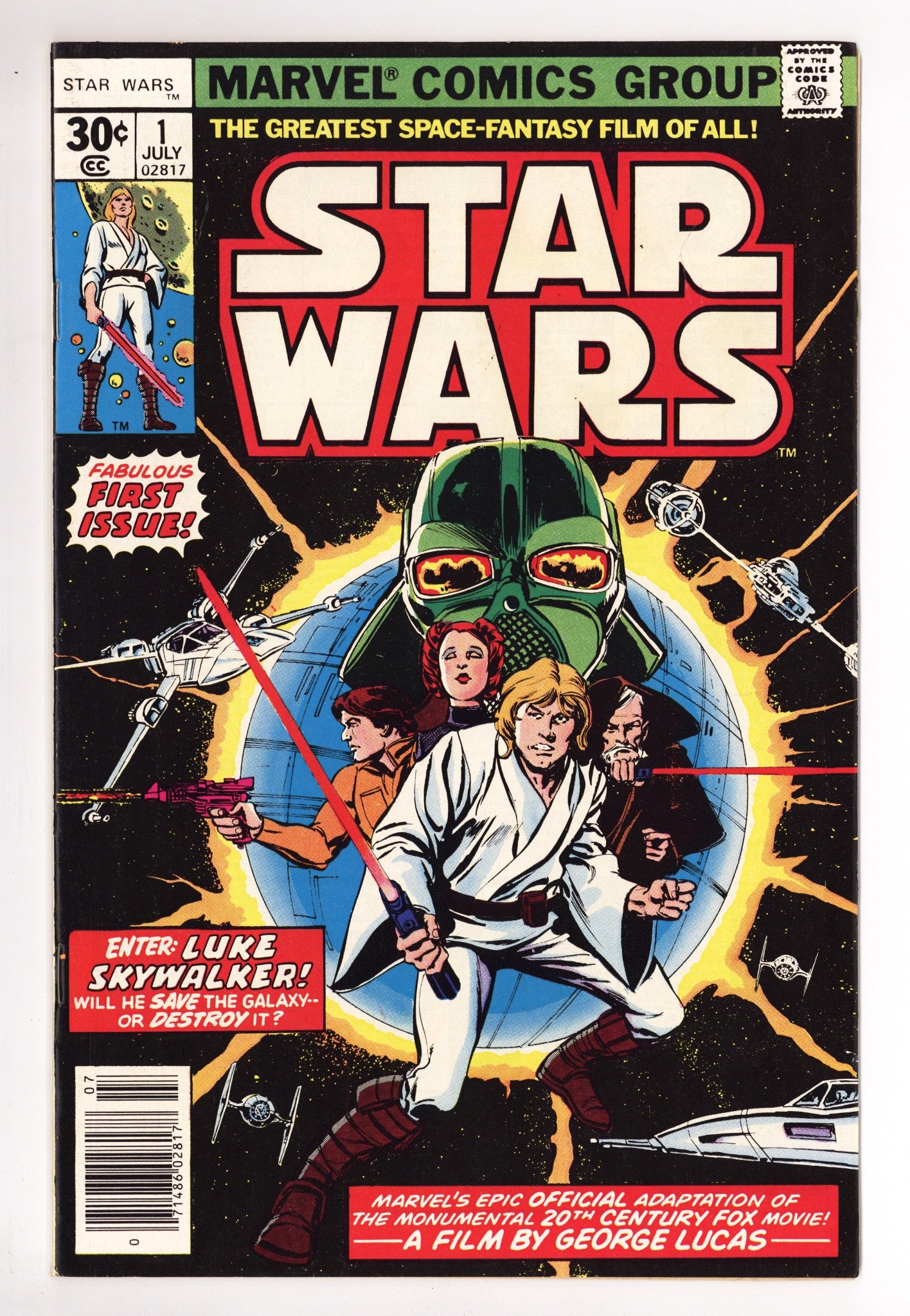 Star Wars Vol 1 1 VF/NM (9.0) (1977) 