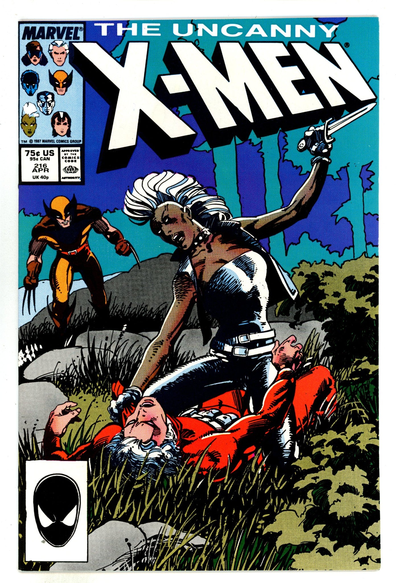 The Uncanny X-Men Vol 1 216 High Grade (1987) 